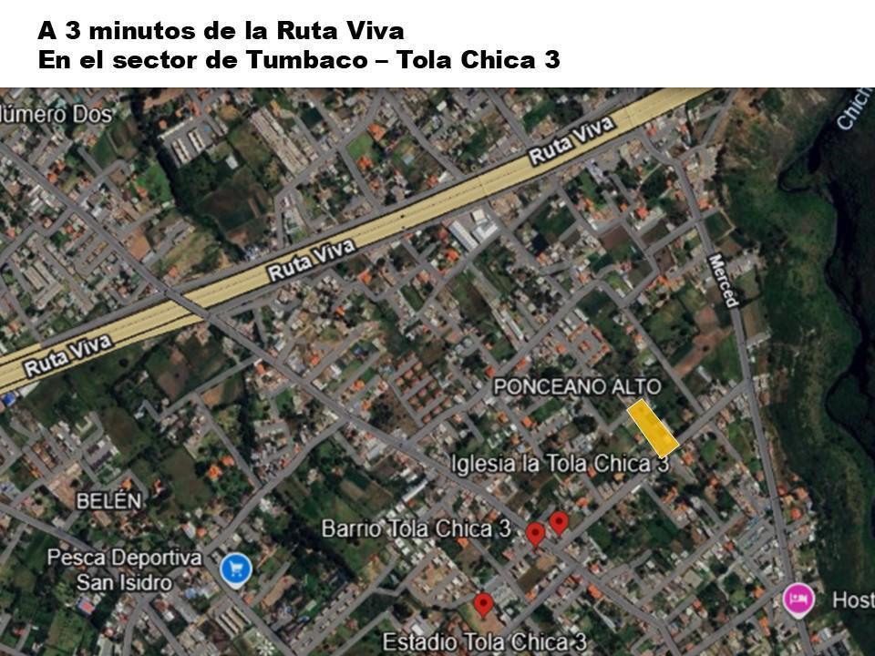 Rento Terreno 4.831 m² Tumbaco Sector Tola Chica 3 — imagen 3