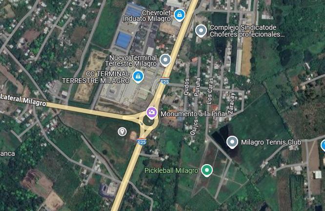 En Venta Terreno Industrial/comercial Km 4 1/2 Vía a Milagro - Virgen de Fátima, Guayas — imagen 3