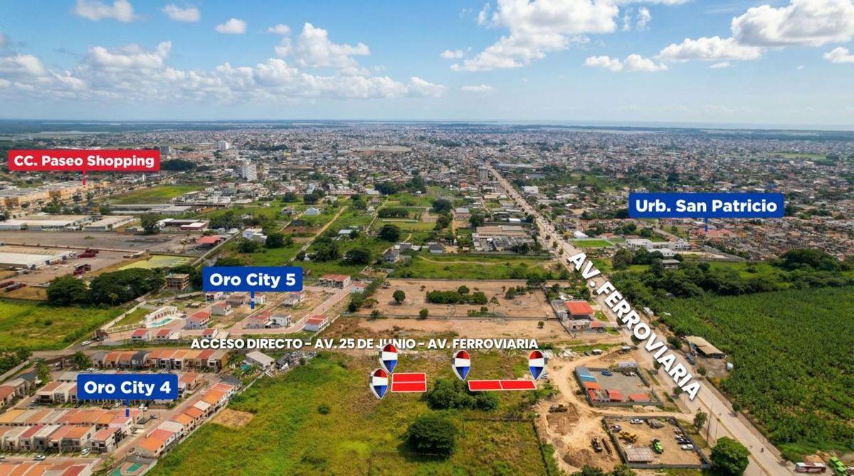 Venta Terrenos Urb. Cruz María La Ferroviaria Machala, El Oro — imagen 5