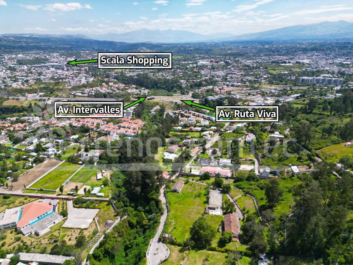 Terrenos de Venta en Tumbaco 1.242 m² Urbanización Rikuna Gardens, Ruta Viva. Provincia de Pichincha — imagen 7