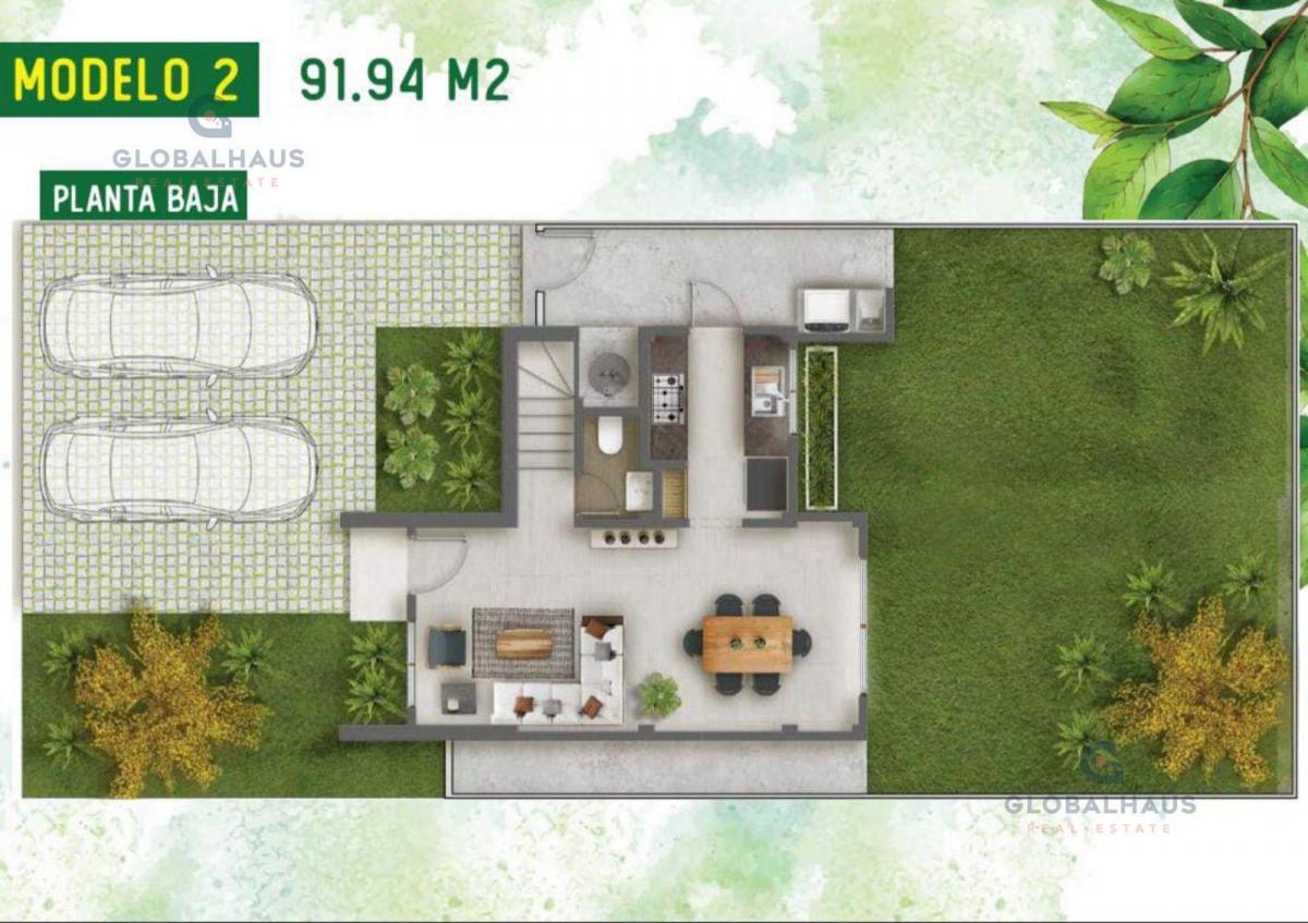 Venta Casa Urb. Costa Gardens, Via a La Costa Km 15 Guayaquil, 3 Dorm. D. P, Guayas — imagen 8