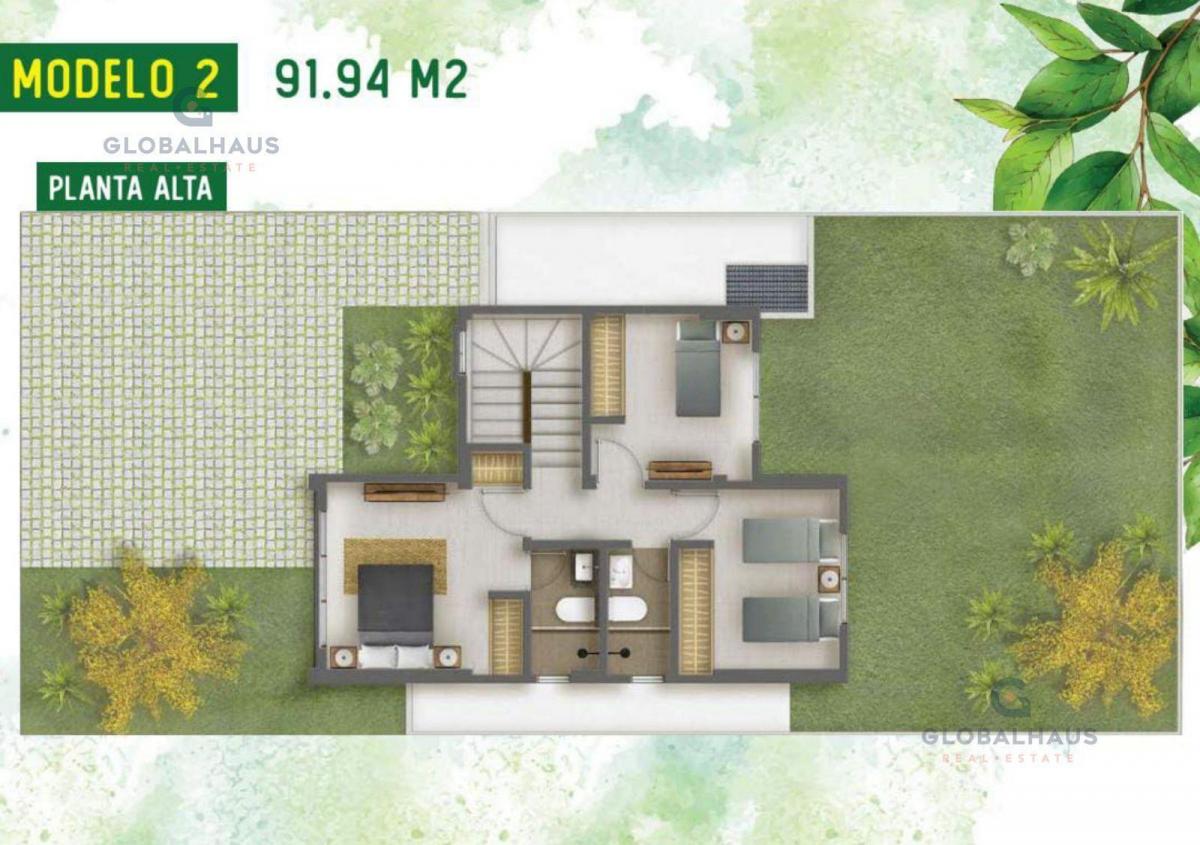 Venta Casa Urb. Costa Gardens, Via a La Costa Km 15 Guayaquil, 3 Dorm. D. P, Guayas — imagen 7