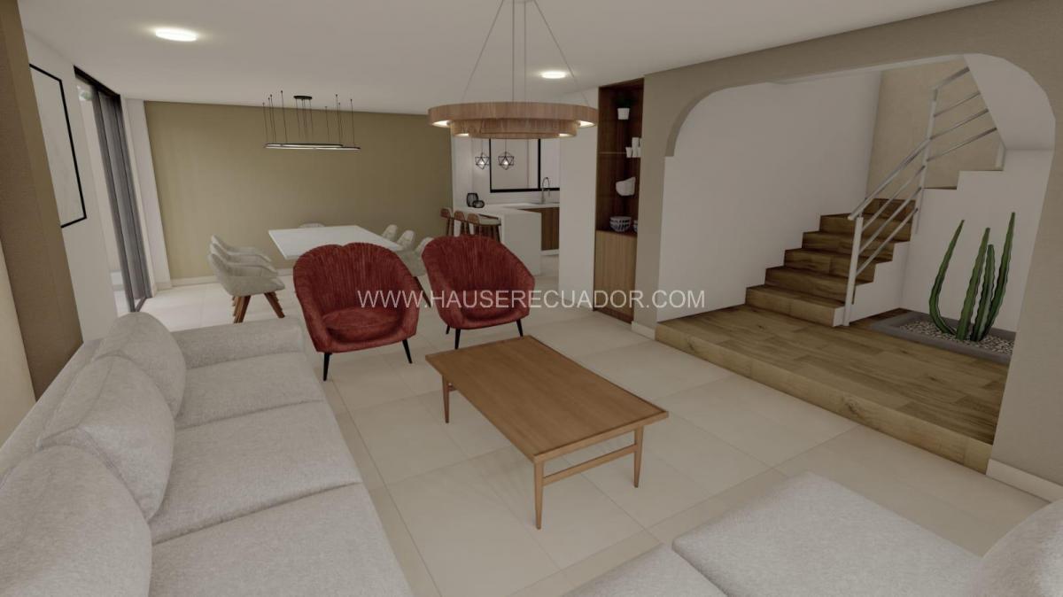 Casa por Estrenar en Conocoto con 4 Parqueaderos, Terreno de 570 m², Dentro de Urbanización — imagen 6