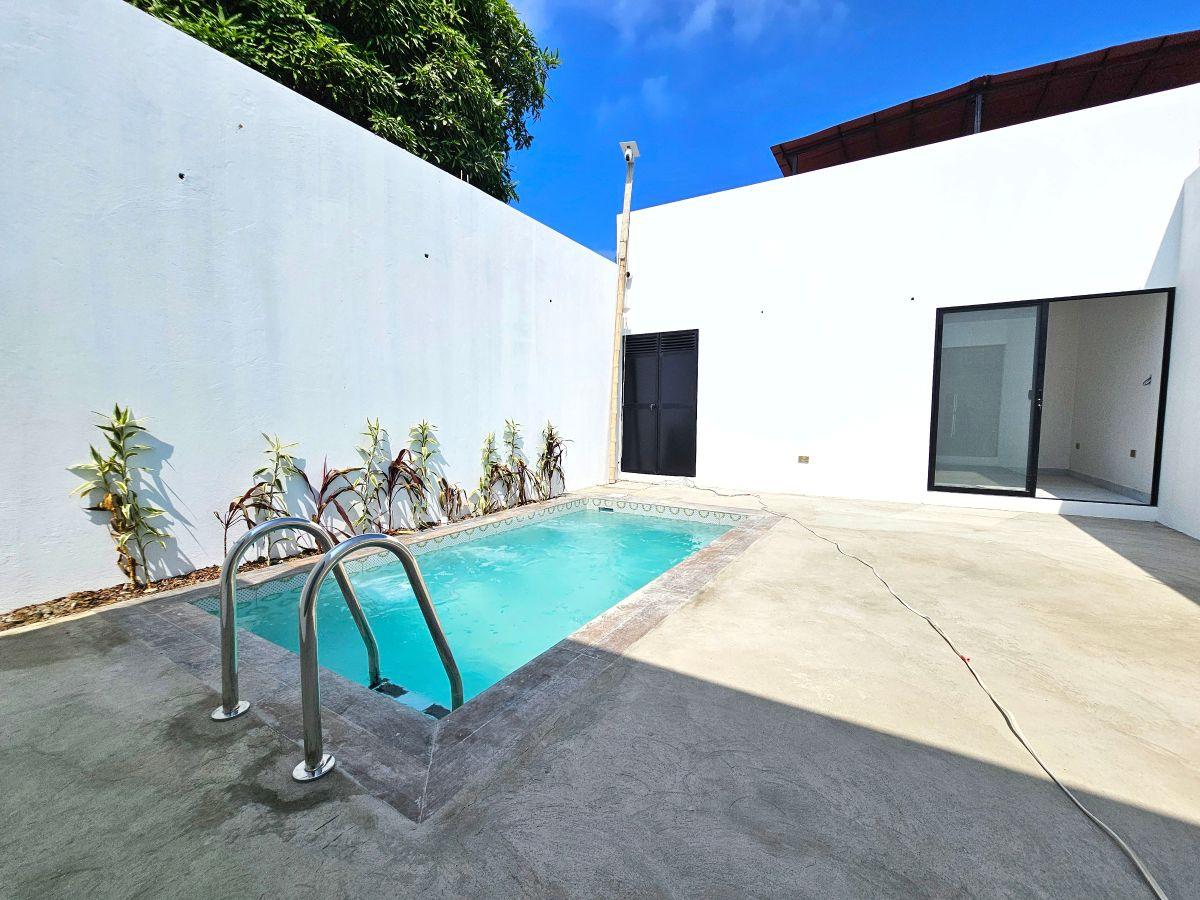 Vendo Linda Casa por Estrenar de Una Planta con Piscina Sector La Italiana en Salinas — imagen 8