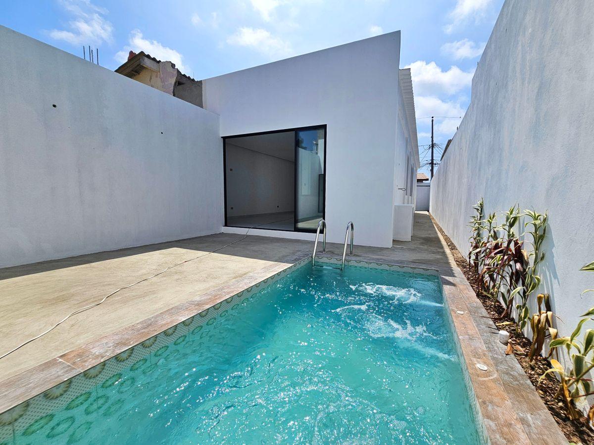 Vendo Linda Casa por Estrenar de Una Planta con Piscina Sector La Italiana en Salinas — imagen 7