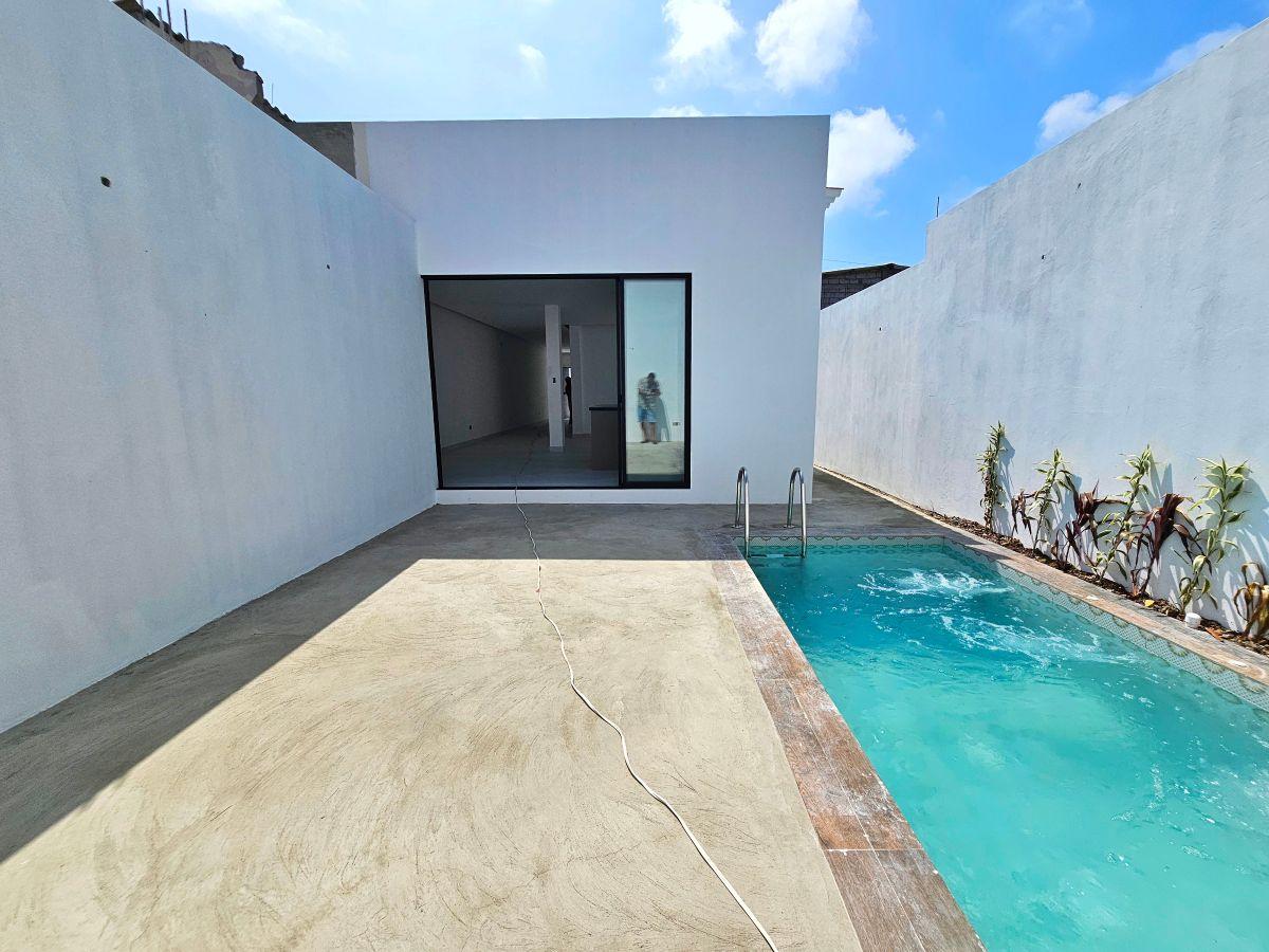Vendo Linda Casa por Estrenar de Una Planta con Piscina Sector La Italiana en Salinas — imagen 6