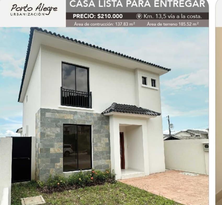 Casa de Estreno Urbanizacion Porto Alegre, Guayas — imagen 10