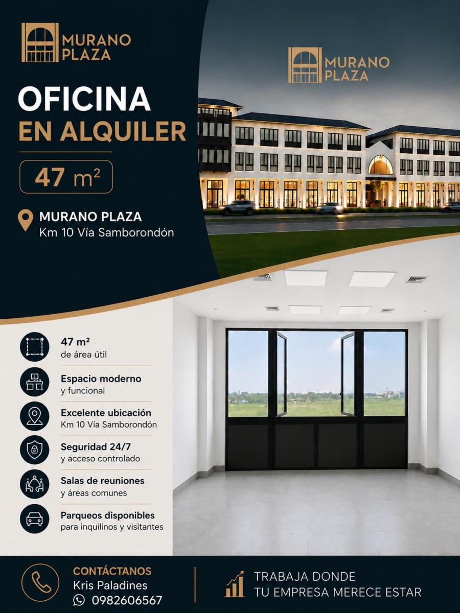 Oficina en Murano Plaza en Alquiler y / o Venta, Guayas — imagen 5