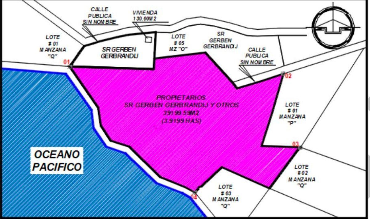 Venta Terreno Canoa 8.047 m Espectacular Vista, a 120 m del Nivel del Mar $120.000, Manabí — imagen 7