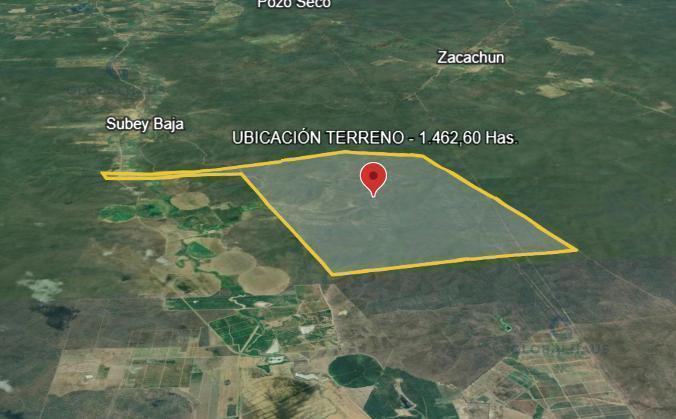 Venta de Terreno en Santa Elena, Comuna Sube y Baja. 1.462has G. P — imagen 6