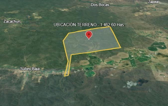 Venta de Terreno en Santa Elena, Comuna Sube y Baja. 1.462has G. P — imagen 5