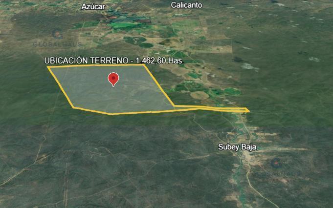 Venta de Terreno en Santa Elena, Comuna Sube y Baja. 1.462has G. P — imagen 4