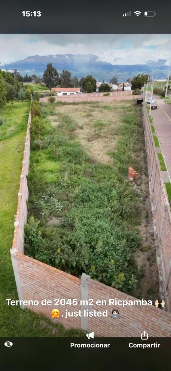 Terreno Zona Residencial Ricpamba, Chimborazo — imagen 10