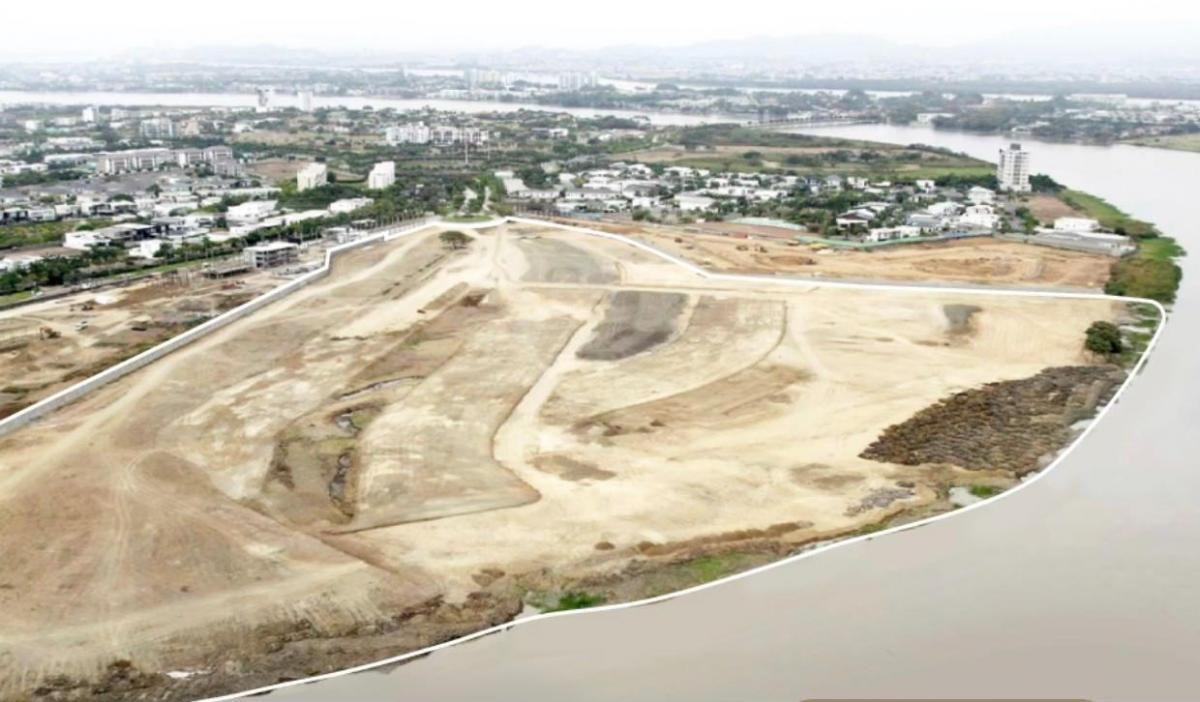 Terreno en Venta en La Urbanizacion Moriah Isla Mocoli - Samborondon, Guayas — imagen 2