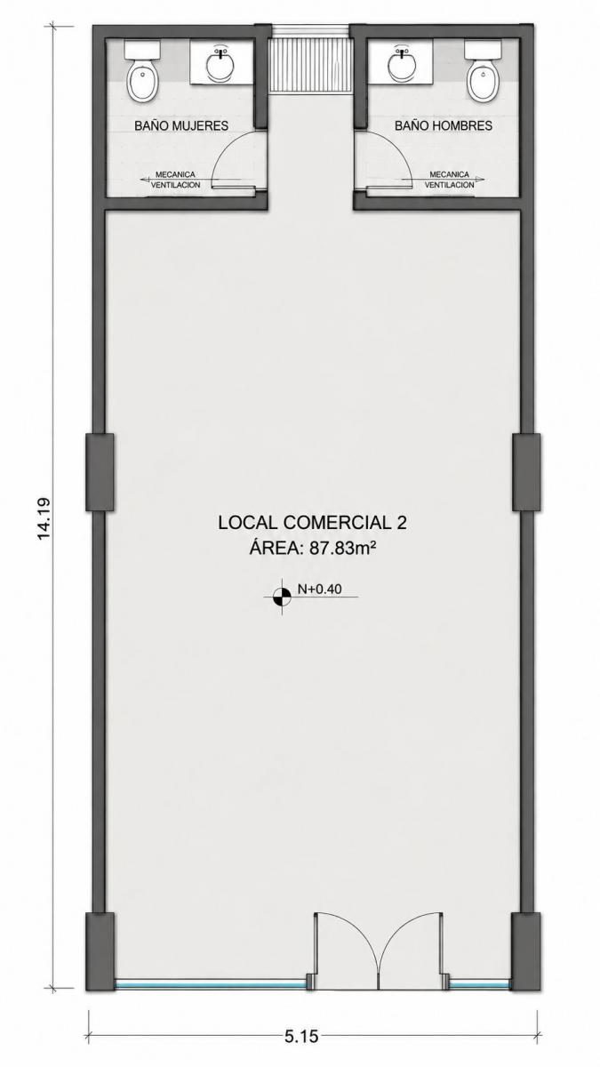 Local Comercial en Venta Frente a Riocentro – 87,83 m² + 2 Parqueaderos — imagen 5