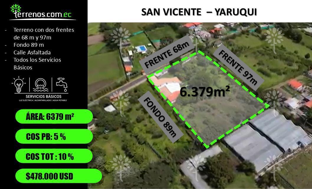 Terreno en Yaruqui 6379 m² (Terreno Plano, Casa en Perfecto Estado) — imagen 6