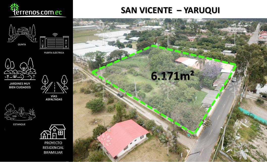 Terreno en Yaruqui 6379 m² (Terreno Plano, Casa en Perfecto Estado) — imagen 4
