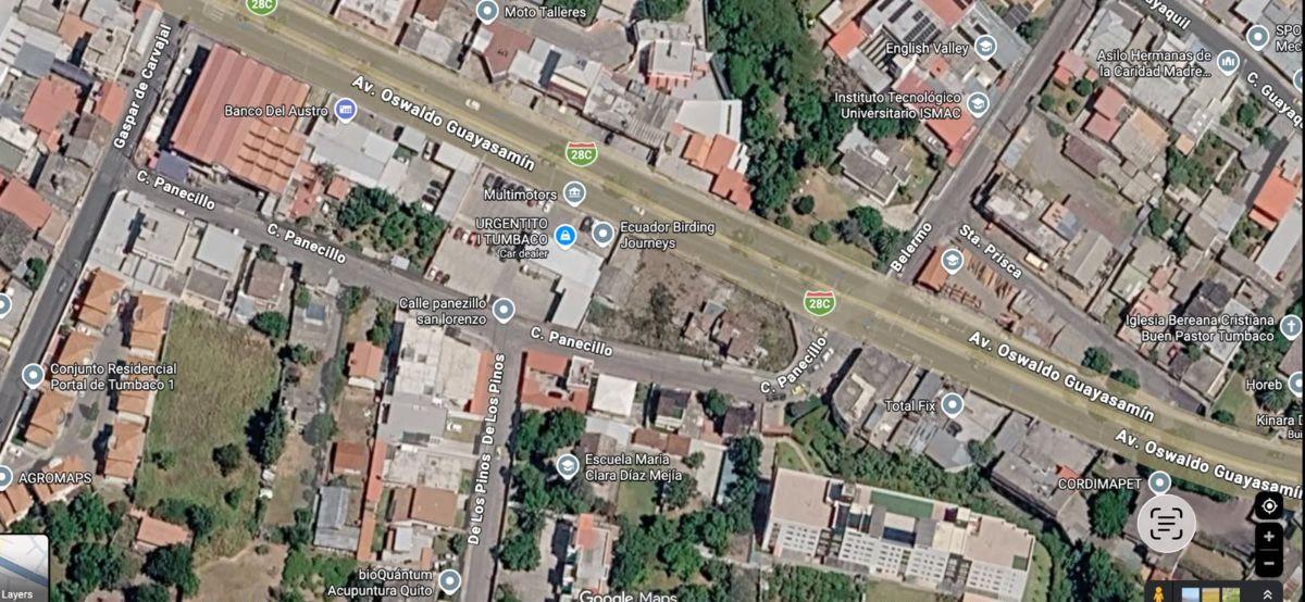 Terreno en Plena Av Interoceanica Centro de Tumbaco - 3758 m² — imagen 2