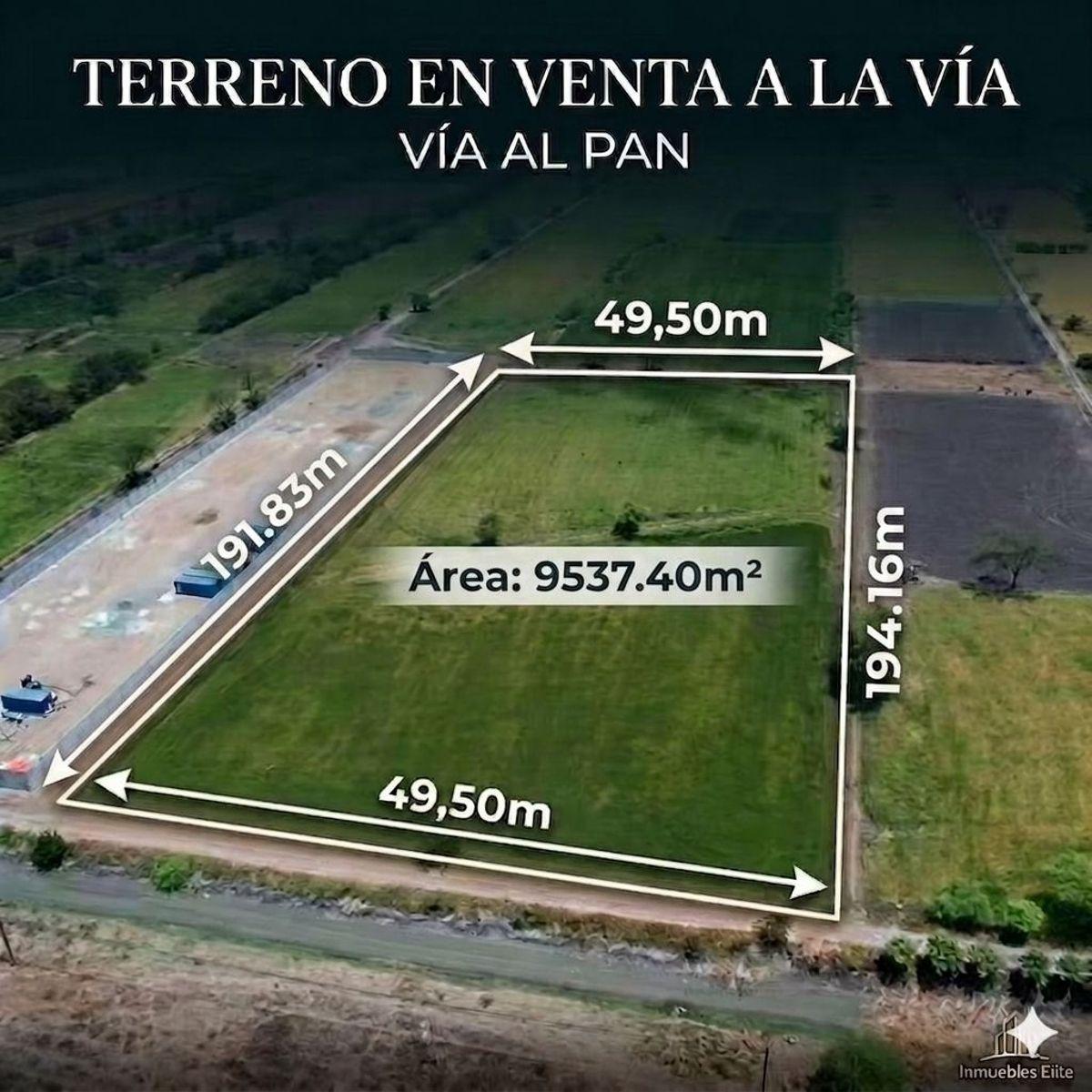 Terreno Industrial Vía Al Pan Al Pie de La Vía, Sector Para Bodegas y Comercial, Guayas — imagen 8