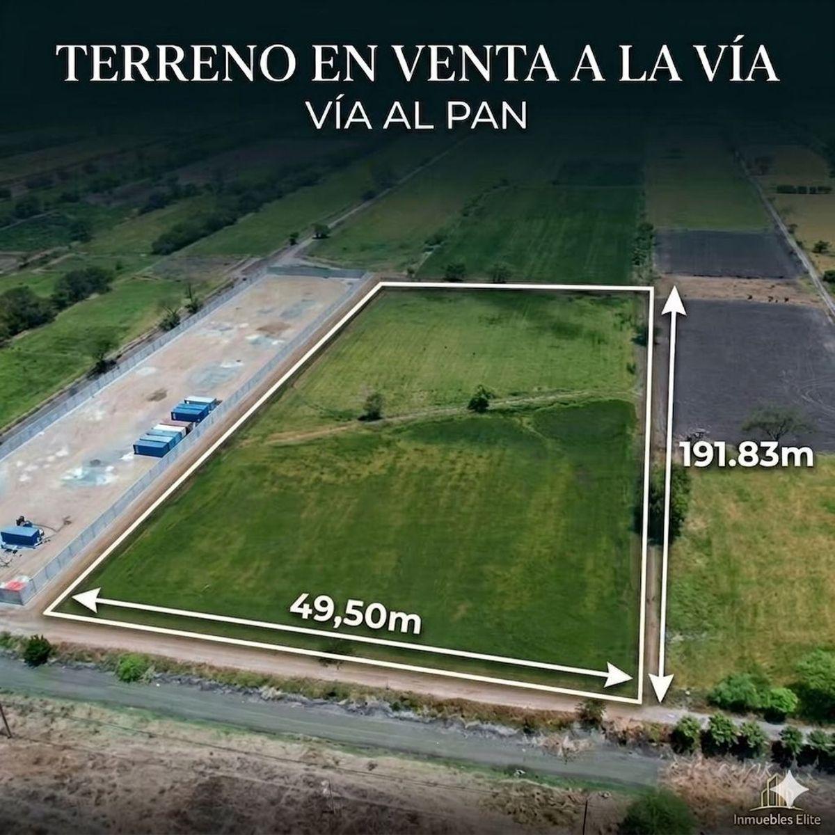 Terreno Industrial Vía Al Pan Al Pie de La Vía, Sector Para Bodegas y Comercial, Guayas — imagen 5