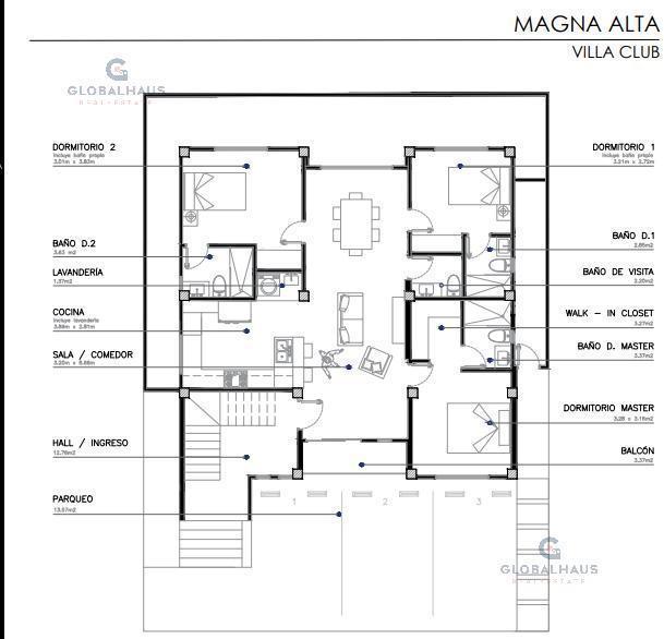 Venta de Departamento en Villa Club, 3 Habitaciones. V. B. Guayas — imagen 2