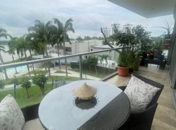 Samborondón Km 4.5 Departamento Vista Al Rio en Venta, Guayas — imagen 5
