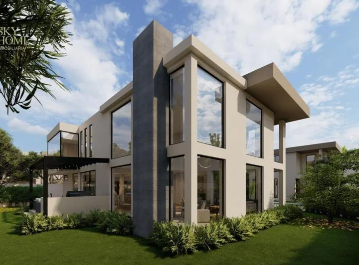 Venta Casa Moderna Independiente en Puembo, 4 Dorm. 320 m² + Jardín de 363 m², Urb. Sierra Verde — imagen 1