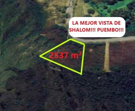 Hermoso Terreno de Venta en Shalom Mangahuantag Puembo! Vista! — imagen 1