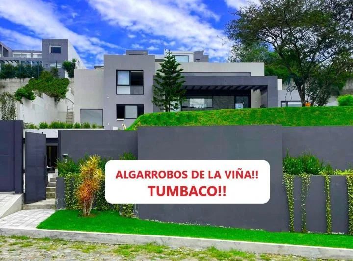Exclusiva Casa de Venta en Algarrobos de La Viña Tumbaco! — imagen 1