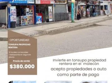 Vendo o Cambio Propiedad Rentera Casa Comercial 10 Locales, en El Malecon de Tonsupa — imagen 5