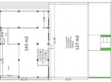 Alquiler/venta Local Comercial 829 m² con Sala de Exhibición - Urdesa Central, Guayas — imagen 2