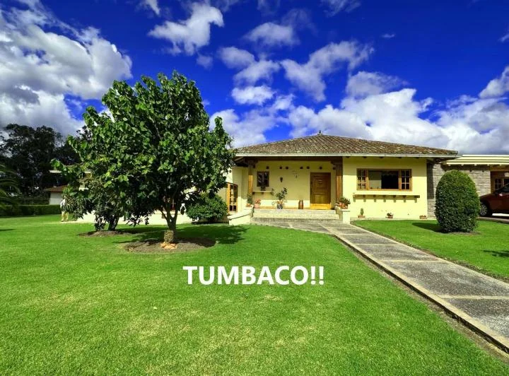 Hermosa Casa Rústica de Venta en Tumbaco! Una Sola Planta! — imagen 1