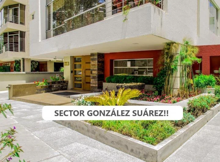 Hermoso Departamento de Venta en Sector González Suárez con Vista Panorámica! — imagen 1