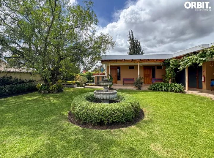 En Venta Casa de Campo o Hostería de Una Sola Planta Mas Amplio Terreno en Pifo — imagen 1