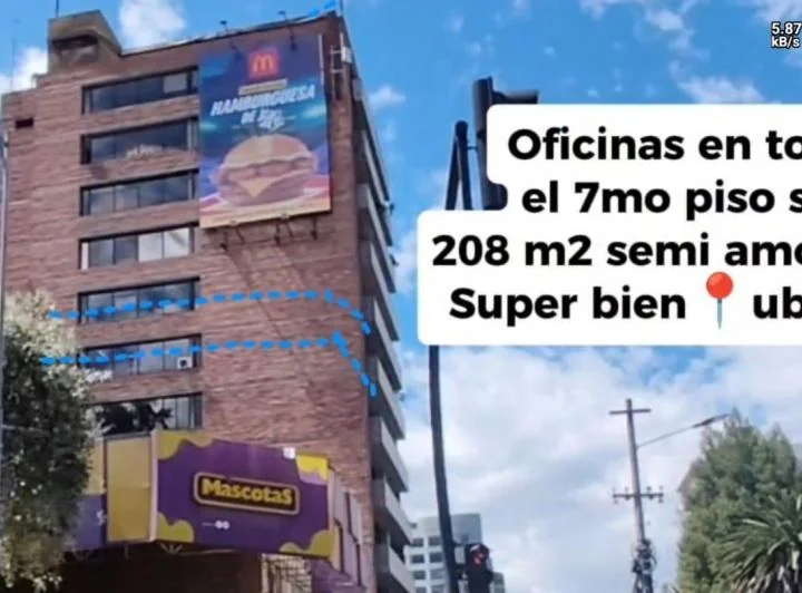 Venta Oficina en La Eloy Alfaro y Shyris Esquina 7 Mo Piso Vista Paniramica — imagen 1