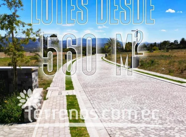 Terrenos de Venta en Puembo Desde 560 m² Urb. Amany — imagen 1