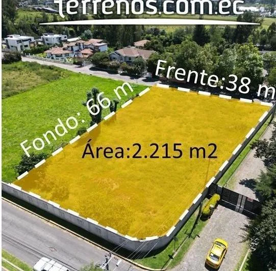 Terreno en Venta 2.215,26 m², El Limonar, Cumbayá, Tumbaco, Ruta Viva — imagen 1