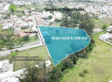 Vendo Terreno 6338 m² Valle Cumbaya - Sector Tola Grande Tumbaco Proyecto Inmobiliario — imagen 5