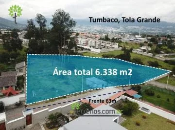 Vendo Terreno 6338 m² Valle Cumbaya - Sector Tola Grande Tumbaco Proyecto Inmobiliario — imagen 3