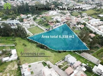Vendo Terreno 6338 m² Valle Cumbaya - Sector Tola Grande Tumbaco Proyecto Inmobiliario — imagen 2