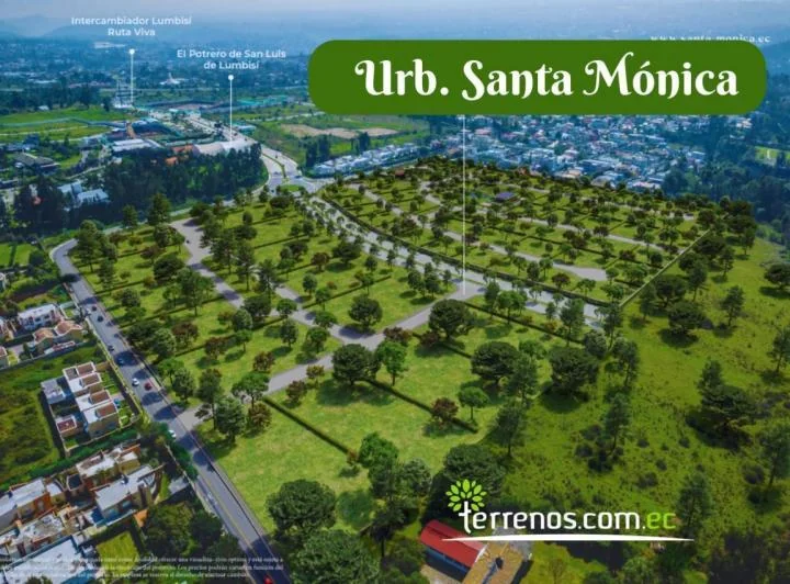 Terrenos de Venta en San Patricio Desde 840.41 m², Urb. Santa Mónica en Cumbayá. Provincia de Pichincha — imagen 1