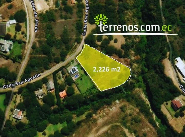 Terreno de 2.226 m² de Venta en Urb. El Edén, Collaquí. Provincia de Pichincha — imagen 1