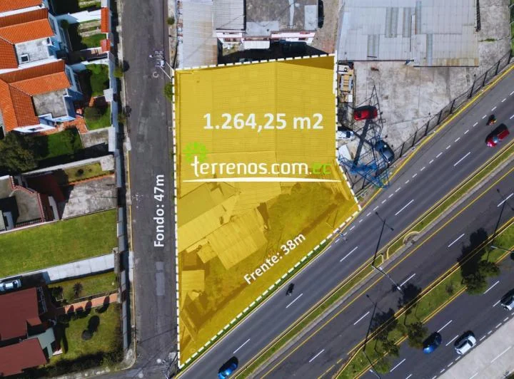 Terreno de Venta de 1.264 m², Autopista Rumiñahui, Puente 8, Conocoto — imagen 1