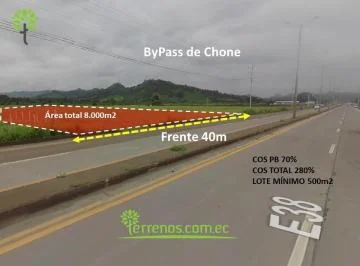 Terreno en Venta de Terreno 8.000 m² en Chone, Bypass de Chone. Manabí — imagen 2
