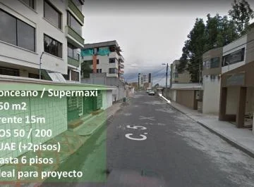 Venta de Terreno, 450 m², Ponceano Alto, Sector Supermaxi, Av Real Audiencia. Provincia de Pichincha — imagen 3