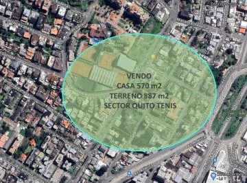 Venta Terreno con Casa 888 m² Quito Tenis Uso Múltiple — imagen 3