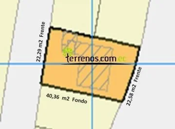 Venta Terreno con Casa 888 m² Quito Tenis Uso Múltiple — imagen 2