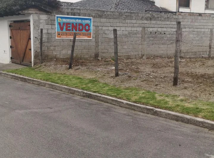 Vendo Terreno Planito y Esquinero en Cumbaya_la Primavera2 — imagen 1