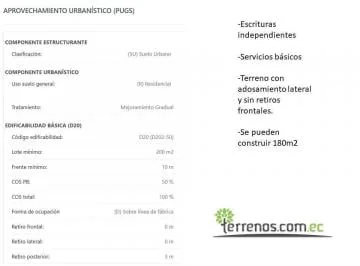 Terreno en Venta 180 m² Rancho San Antonio Alto (El Condado) — imagen 2