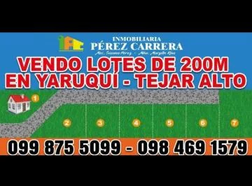 Vendo Lindos Terrenos de 200 m en Yaruqui - Tejar Alto Sector Ilapaloma — imagen 4